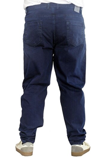 ModeXL Mode Xl Büyük Beden Erkek Kot Pantolon Stefano Blue 22938 Mavi