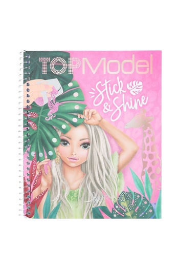 Top Model Dress Me up Paintable Design Notebook