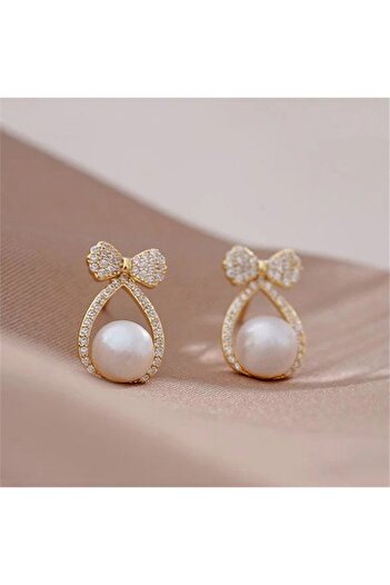 So Much Accesories So-much Women's Elegant Pearl Earrings-8