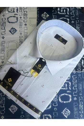 CLASSO Battal Size Short Sleeve Shirt