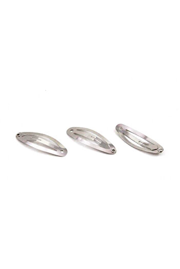Hobimos 25 Pieces 5 cm Plated Snap Buckle - 1st Class Domestic Production, 48 mm Oval Metal Snap Buckle