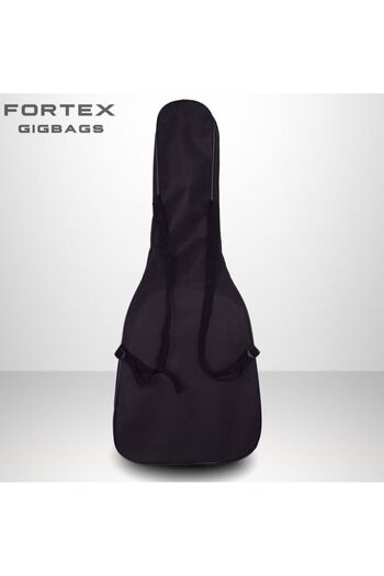 Fortex 100 Serisi Akustik Gitar Kılıfı Siyah