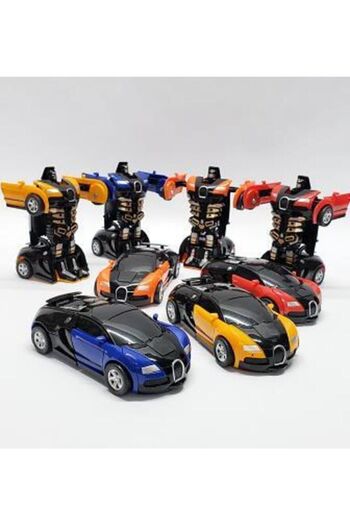 mrc 2'li Bugatti Robota Dönüşen Oyuncak Araba