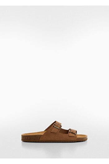 Mango Teen Gray Sandals for Kids