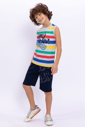 ROLY POLY Costum Bermude Rolypoly New York Brooklyn galben deschis pentru băieți