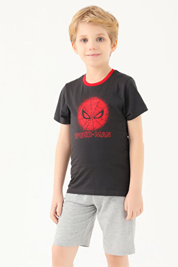 SPIDERMAN Spider-Man Boys T-Shirt - Anthracite