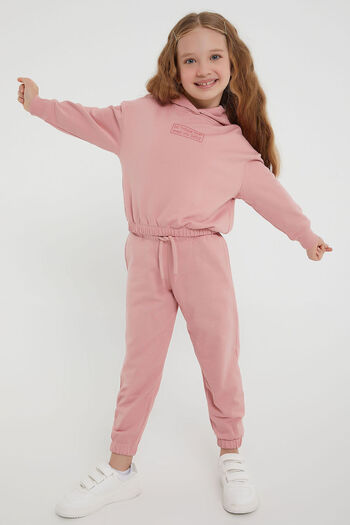ROLY POLY Rolypoly Gone Do Things That Make You Smile Pink Girl's Tracksuit Set