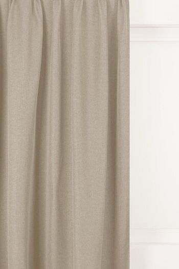 Perdestanbul Since 2022 Linen Blackout Sunshade Thermal Light and Heat Proof No Pleat Iron