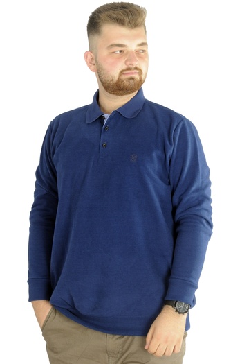 ModeXL Ανδρικό φούτερ Mode Xl Polo Vnz Selanik 20440 Indigo