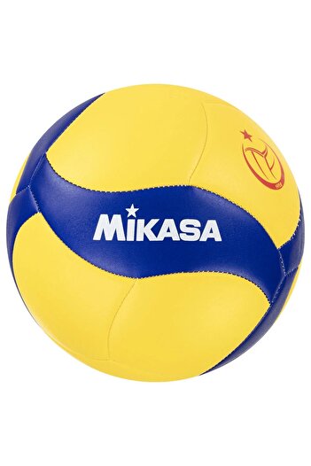 MIKASA V370W Official Voleybol Topu Soft Dikişli Sentetik Deri No 5 Voleybol Topu 271 gr + Pompa + Kolluk