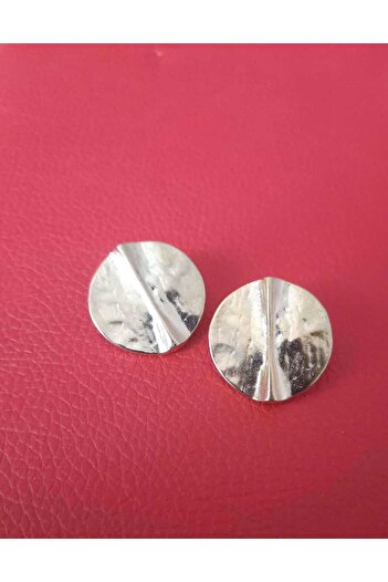 İMREN AKSESUAR Special Design Light Gold Hanger Coated Metal Button 2.5 cm 1 Pack 6 Pieces