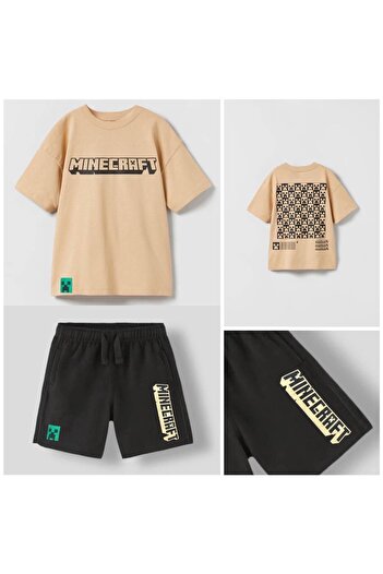 TİJK Boy's Character Micecraft Suit