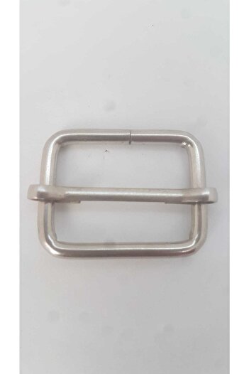 Loyal Friend Store Adjustment Buckle 2.5 Cm Silver Metal Sliding 10 Pieces