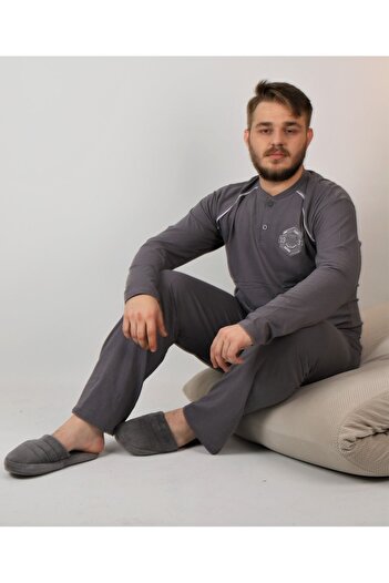 ŞİPKA 100% COTTON SUPERIOR MEN'S PLUS SIZE PAJAMA SET 915
