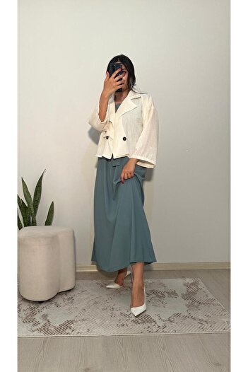 Butik Perfect Combination: Fabric Dress and Coat