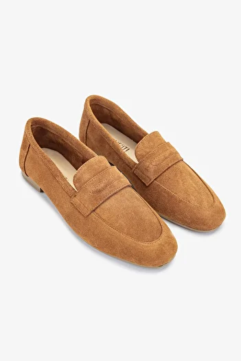 Valmenti Γυναικείο Loafer Maxii Tan Suede