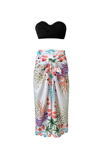 Bolder Dela Tukan Linen Look Pareo (DOES NOT SHOW THROUGH)