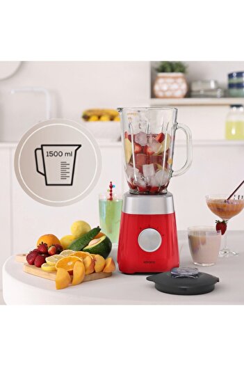 Karaca Premium Limited Edition Cam Sürahili Paslanmaz Çelik Bıçaklı Smoothie Blender