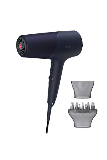 Philips 5000 Series Bhd510/03 Hair Dryer 2300 W Navy - Bhd510/03, Blue & Metallic