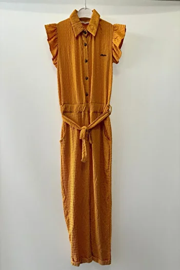 DFN Square Collar Jumpsuit