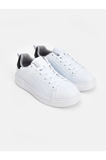 LC Waikiki LCW STEPS - Ανδρικά αθλητικά παπούτσια, κορδόνια και δερμάτινη εμφάνιση