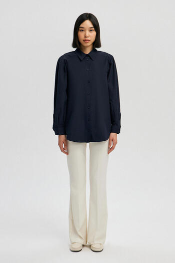 Touché Privé Pleated Sleeve Shirt