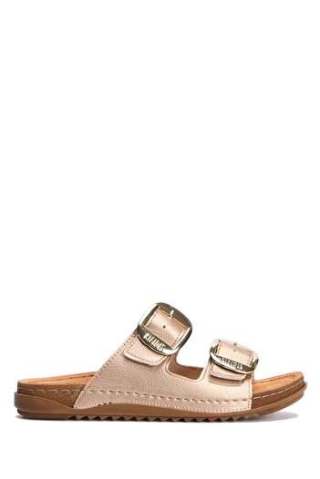 Kifidis -natura Women's Anatomical Leather Slippers 36-40
