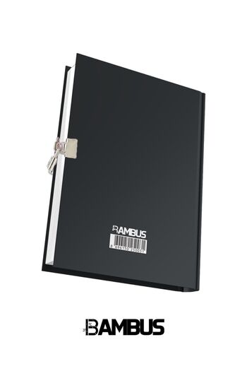 Bambus Home Caiet de amintiri în culori pastelate Jurnal cu blocare Seria Amage
