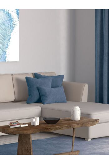 Perle Home Daily Series Husă de pernă de culoare albastru adânc