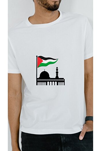 CERCİBAZAAR PalesTine Patterned T-shirt