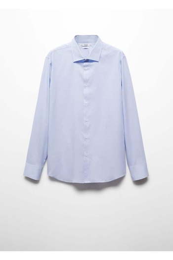 MANGO Man Slim fit pamuklu poplin gömlek