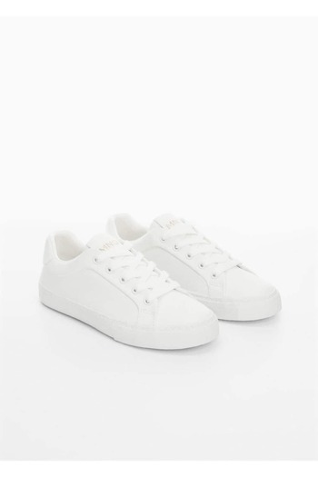 MANGO Kids White Flats for Kids