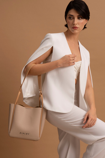 Sisley Nude Colored Women's Handbag - Sly049