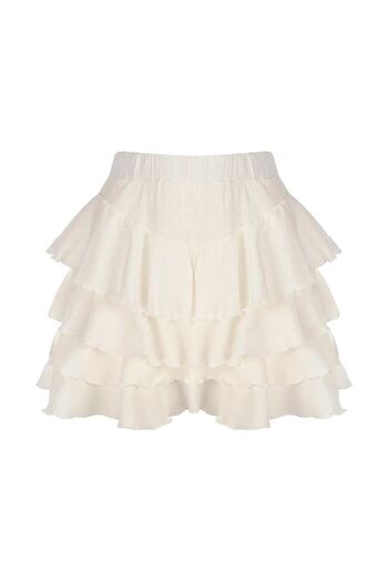 GALAVİP Mykonos White Skirt