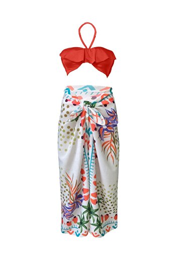 Bolder Dela Tukan Linen Look Pareo (DOES NOT SHOW THROUGH)