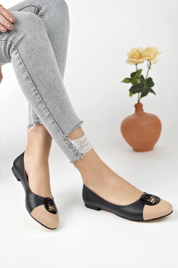 MUGGO Daily Orthopedic Stylish and Comfortable Women's Buckled Ballerinas