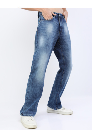 Highlander By Styli Mid Rise Light Fade Jeans