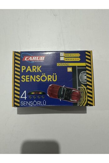 Carub Black Parking Sensor - 18.5 mm Screen