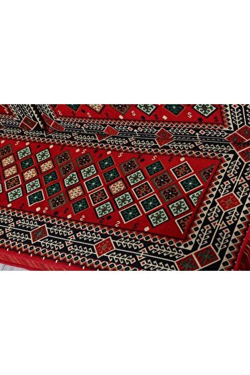 BAKIRÖZÜ HOME Şark Köşesi Takımı , Oturma Grubu Yer Minderi Koltuk Takımı (sünger Dahil) Şili Modeli 2 Kolluklu