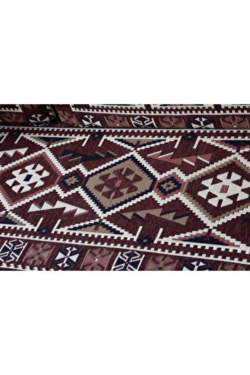 BAKIRÖZÜ HOME 1.kalite Şark Köşesi Takımı Anadolu Kahve Modeli Sünger Dahil (4 Parça)