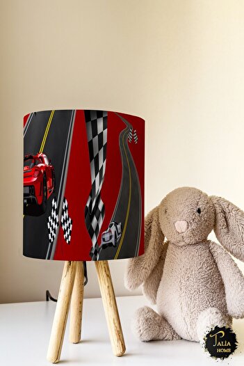 Talia Home Race Car Children's Room Lampshade Tlab-194