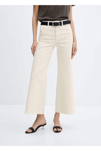 MANGO Woman Culotte-Jeanshose mit normaler Taille