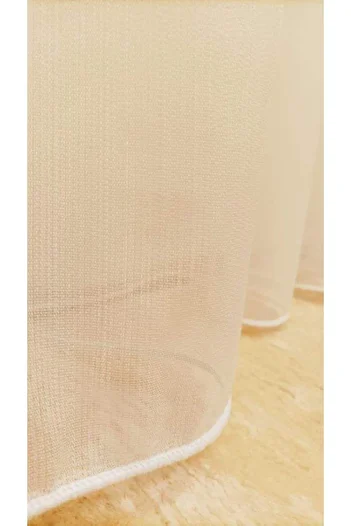 Brillant Tulle Curtain Istemez Slub1/3(Sik) Pile