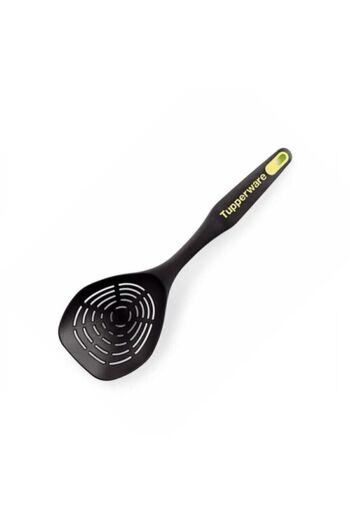 Tupperware Modern Fairy Large Colander Yellow Strainer Ladle
