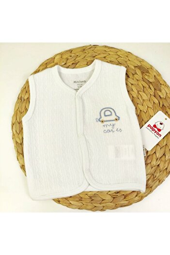 Minilamb Quilted Baby Vest - With Trolley, Model 67011