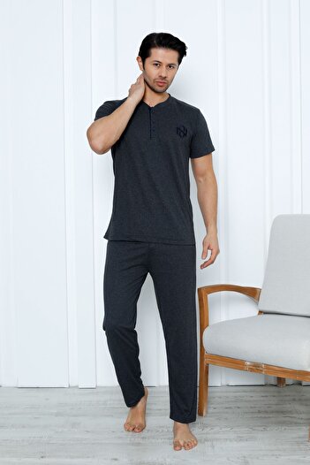 nisaNCa Men's Cotton Pajama Set 3 Pieces - Father's Day Gift