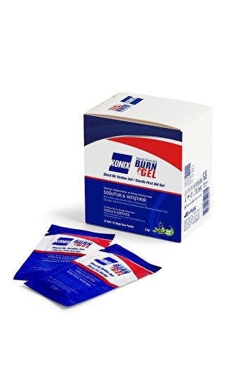 Konix 3,5 GR STERİL İLK YARDIM YANIK JELİ - 25 LI