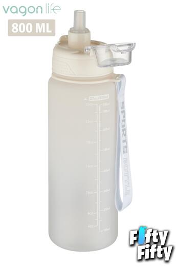 Vagonlife 800 ml Water Bottle - Dual Use, Straw and Comfortable Drinking Sticker, Gift-FFVGN-2352