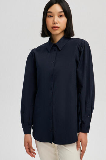 Touché Privé Pleated Sleeve Shirt