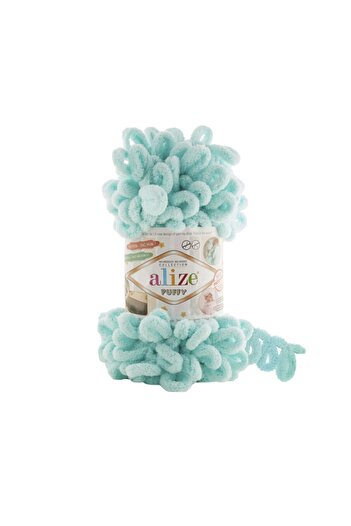 Alize Alize Puffy 100 г Одинарний - 730 Світло-бірюзовий